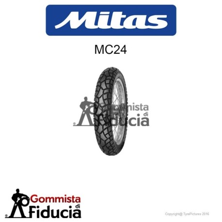 MITAS - 120 90 17 MC 24  M+S 64S REAR